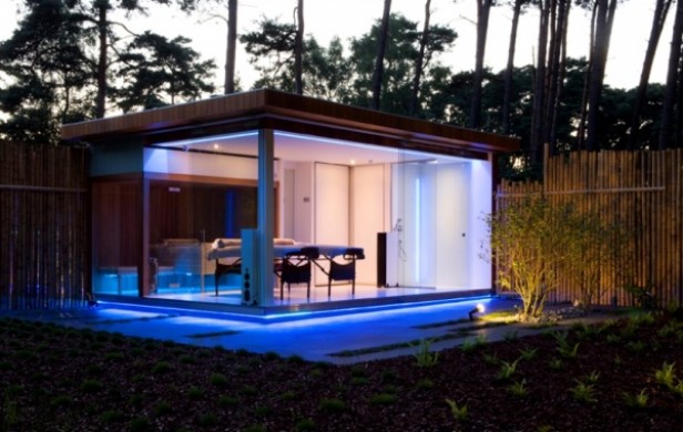 Nooz - design paviljoen incl. mysticwater ervaring en privé bos