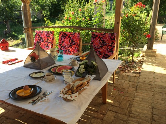 Farmotel Stefania - Suite: huge bedroom + dining room + furnished balcony