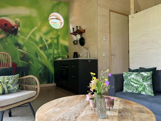 De Roek Vakantiebungalows - Tiny house Lieveheersbeestje