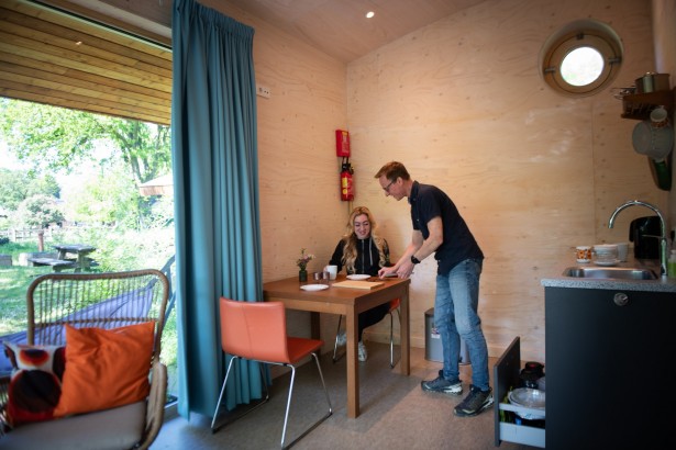 De Roek Vakantiebungalows - Tiny house Lieveheersbeestje